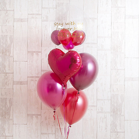 ベリーレッド アレンジ