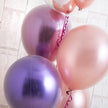 藤色グラデーションバルーン