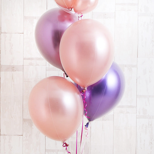 藤色グラデーションバルーン