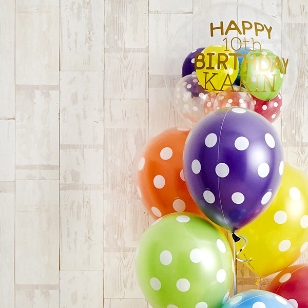 みんなワクワク！ポップカラーHappyバルーン