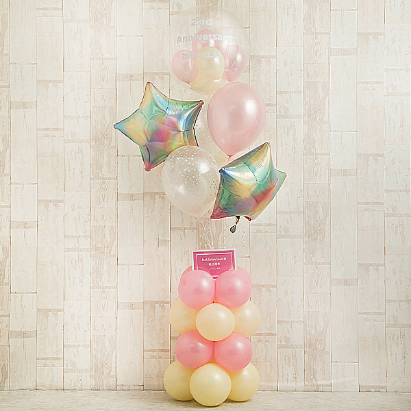 ファンシーレインボースタースタンディングアレンジ