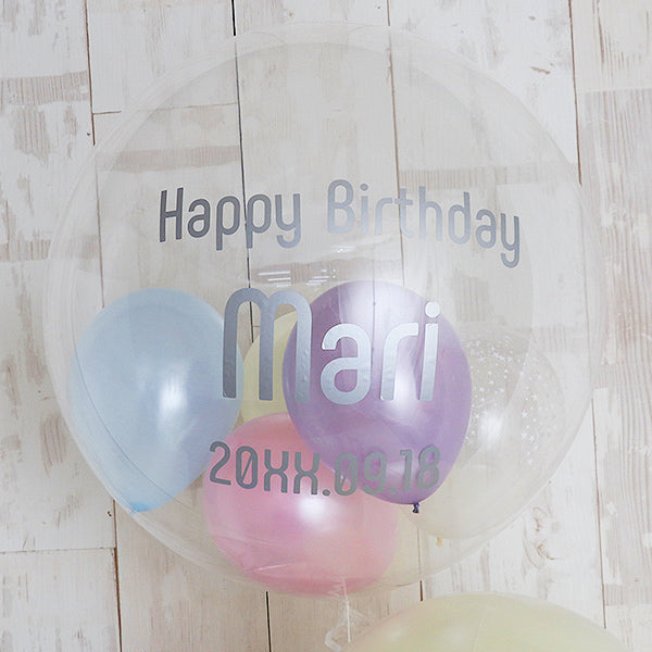 シングルアレンジも可愛い、パステルカラーアレンジメント