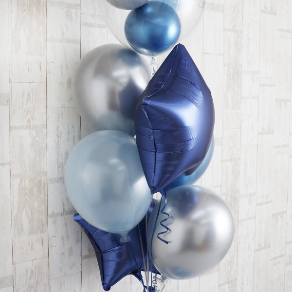 大人ブルーグラデーションアレンジ