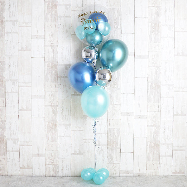 大人のためのマットブルーグラデーション