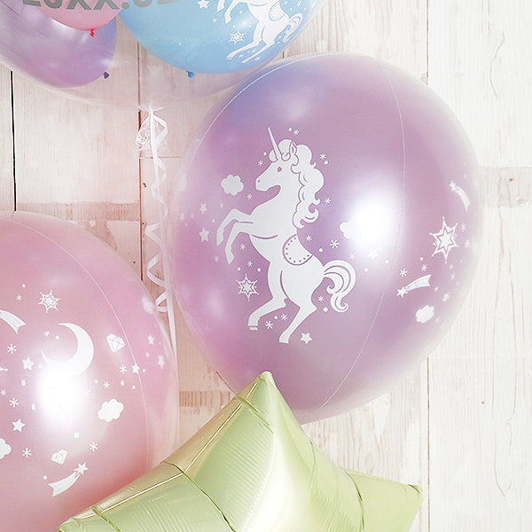 夢見るパステルユニコーンpresent box Balloon