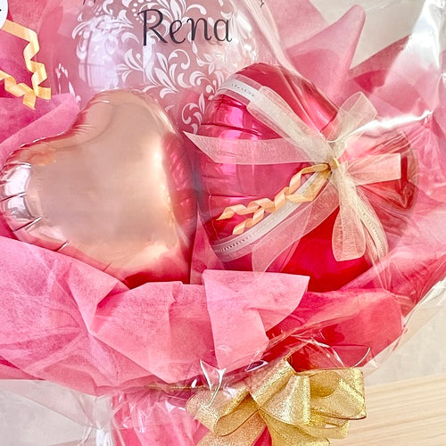 レッド×ローズゴールドラグジュアリーポット