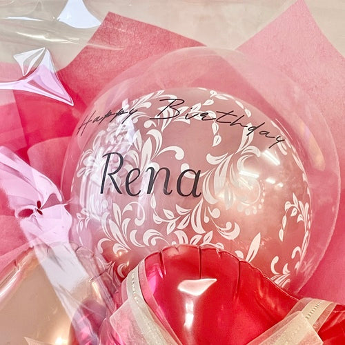 レッド×ローズゴールドラグジュアリーポット