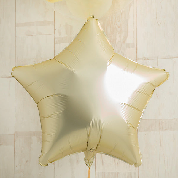 選べる5色 プチバルーン×ニュアンスカラースターアレンジ