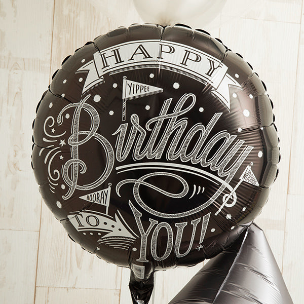 シルバー×グレーで大人Birthdayアレンジ