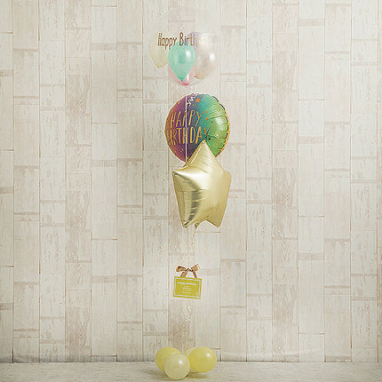 パステル×ニュアンスイエローで祝うHappy Birthday