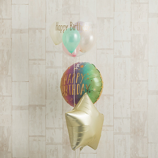 パステル×ニュアンスイエローで祝うHappy Birthday