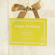 パステル×ニュアンスイエローで祝うHappy Birthday