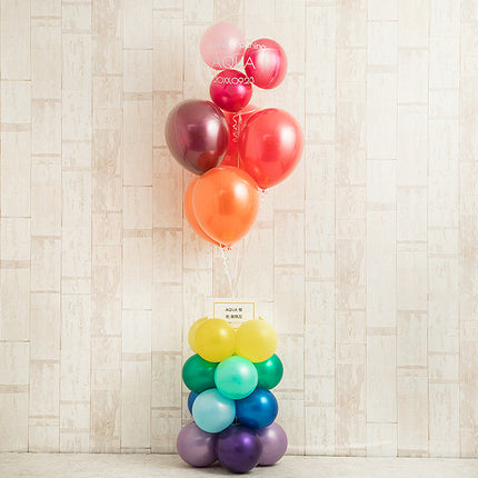 カラフルレインボースタンディングアレンジ