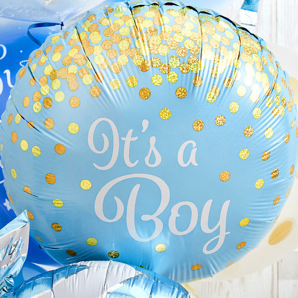 Cutie PinkeyBearでベビーシャワー （ブルー）