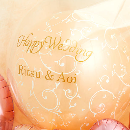 ローズピンクフィリグリー＆リッチハートポット