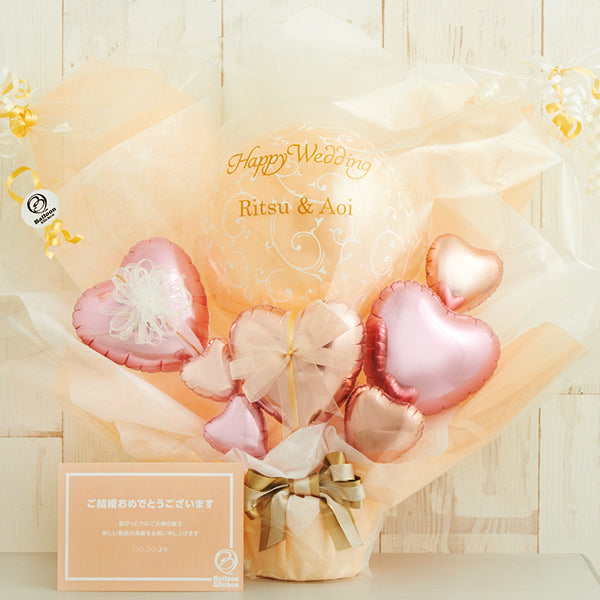 ローズピンクフィリグリー＆リッチハートポット