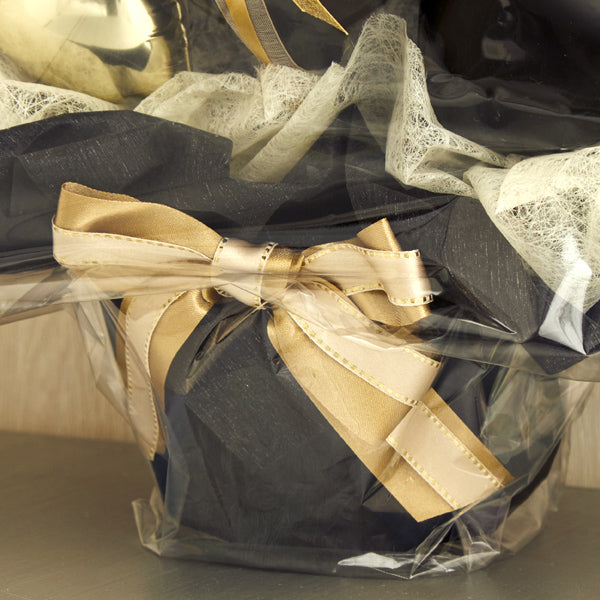 豪華絢爛×シックのオシャレな・モノクロシックバルーンポット