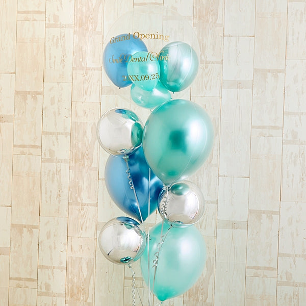 大人のためのマットブルーグラデーションスタンディング