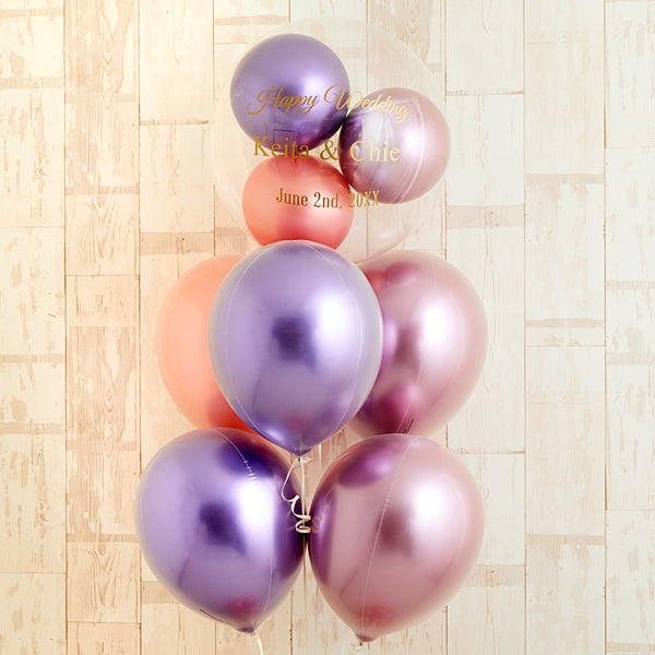 気品あふれる藤色グラデーションスタンディング