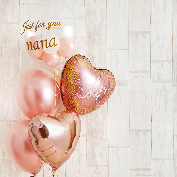 柔らかくて優しいピンクベージュのLove you