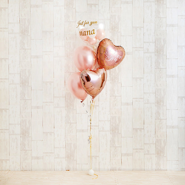 柔らかくて優しいピンクベージュのLove you