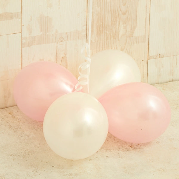 コットンピンクハートアレンジ