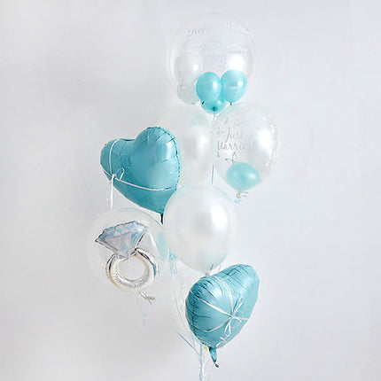 憧れのブルーのWedding Balloon