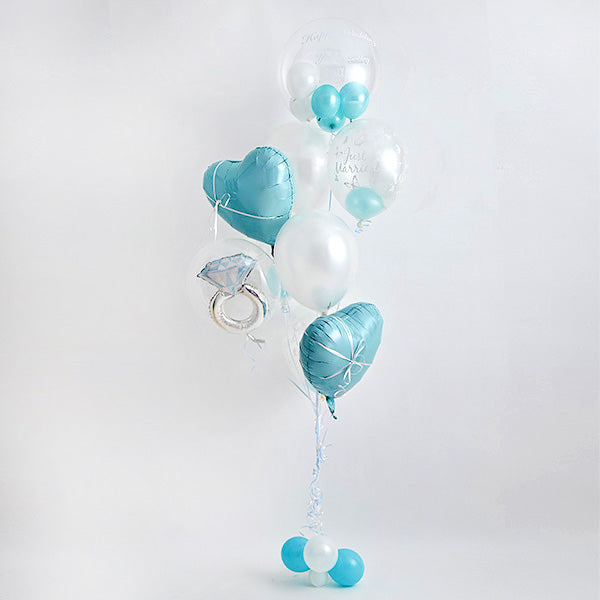 憧れのブルーのWedding Balloon