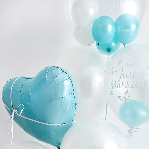 憧れのブルーのWedding Balloon