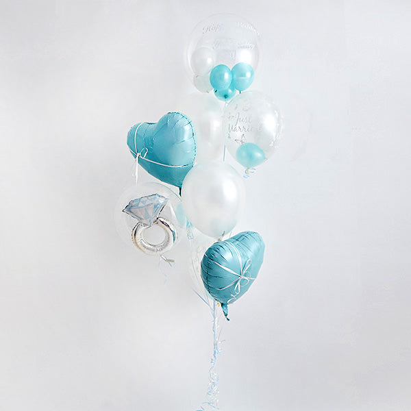 憧れのブルーのWedding Balloon