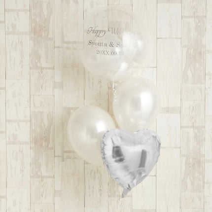 純白シルバーグラデーション