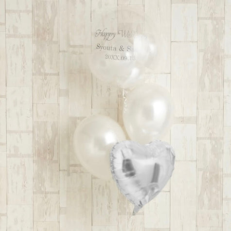 純白シルバーグラデーション