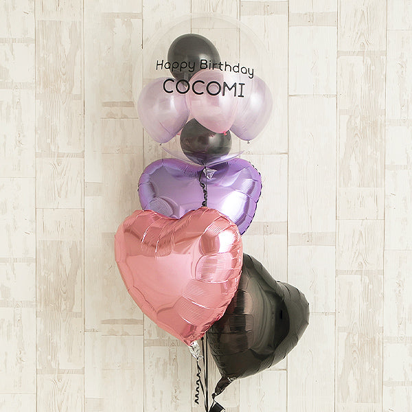 スリーハートの小悪魔バルーン