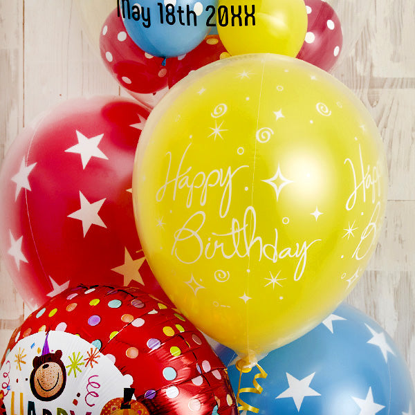 まるでおもちゃ箱のようなわくわく！Happy Birthday