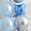 ブルーメタリックバルーン