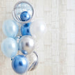 ブルーメタリックバルーン