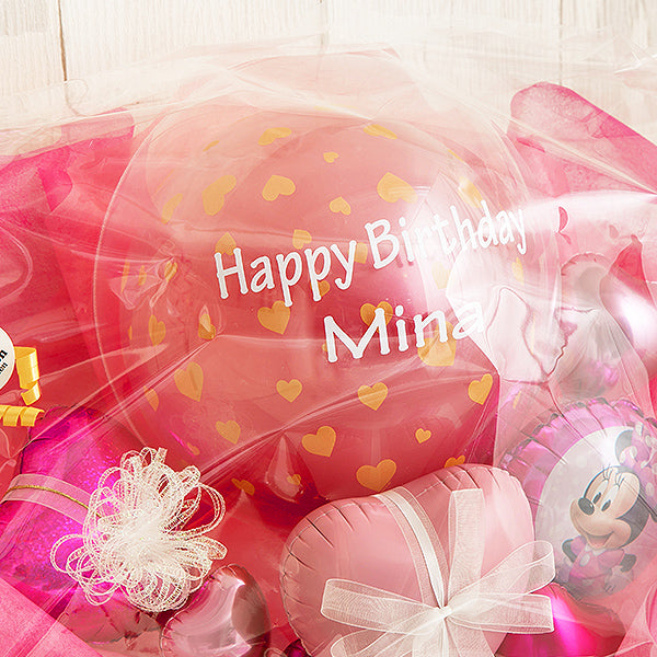 ミニーハッピーハートバルーンポット