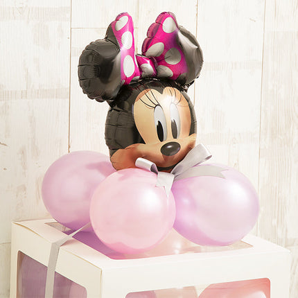 ミニーマウスバルーンキューブボックス