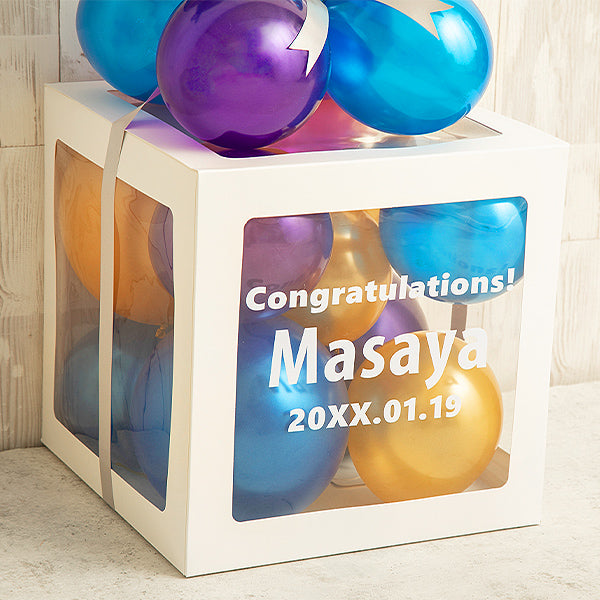 バズ＆ウッディバルーンキューブボックス