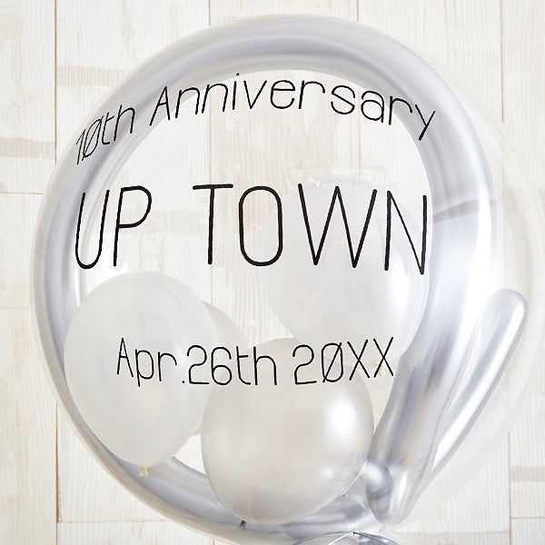 エレガントな白×銀アレンジ