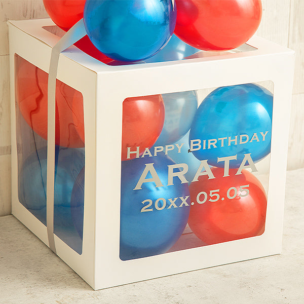 きかんしゃトーマスのバルーンキューブボックス