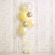 くすみイエロー×ゴールドバルーン