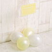 くすみイエロー×ゴールドバルーン