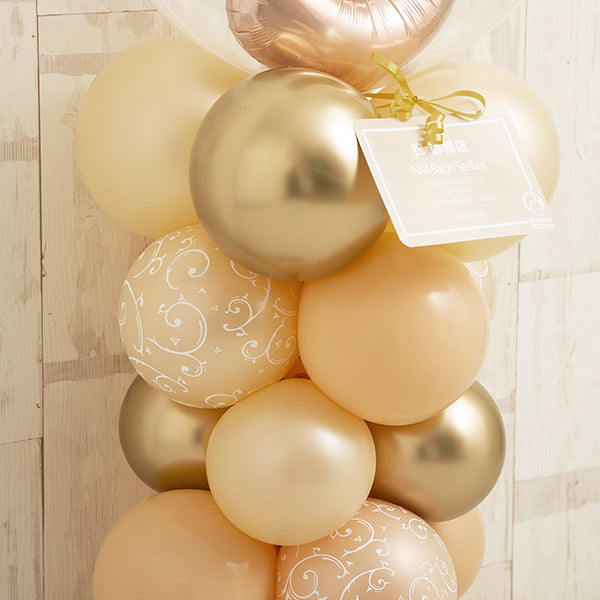 大人可愛いを叶えるローズゴールドナンバーミディアムスタンド