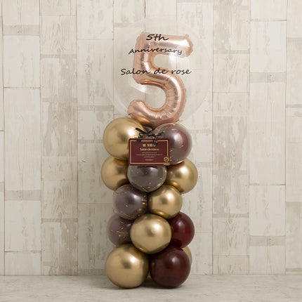 レッドゴールドナンバーミディアムスタンド