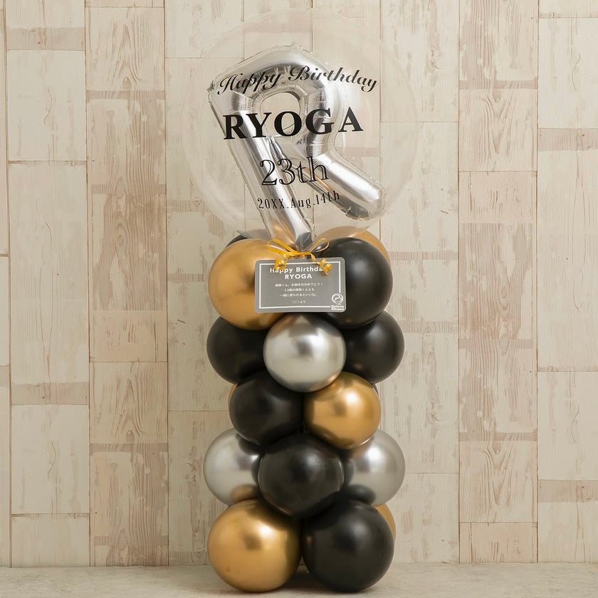 モノクロシック＆ナンバーミディアムスタンド