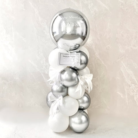 シルバーシャインリボンミディアムスタンド