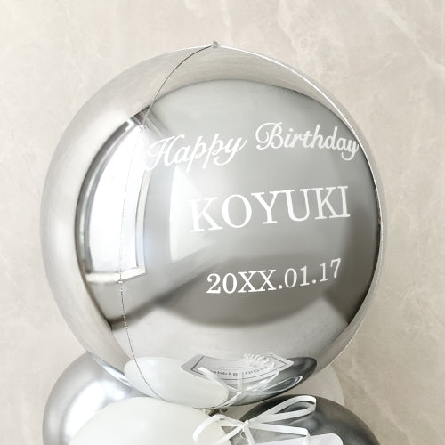 シルバーシャインリボンミディアムスタンド