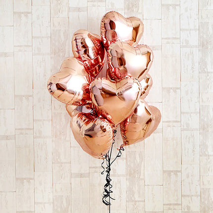 大人ローズゴールドハート