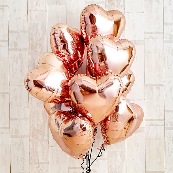 大人ローズゴールドハート